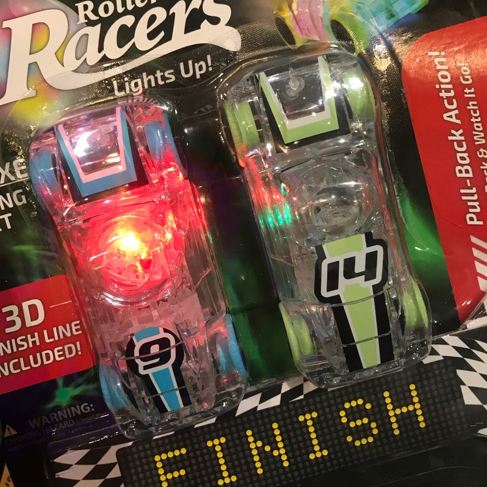 Roller ball race cars